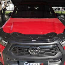 Toyota Uyumlu Hilux Ön Kaput Koruyucu Rüzgarlığı Yarasa Model 2021 2022