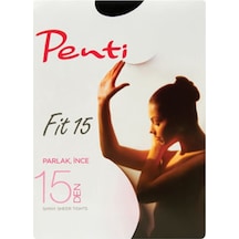 10'Lu Paket Penti Fit 15 Parlak Külotlu Çorap