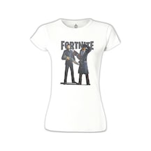 Fortnite - Gangs Beyaz Kadın Tshirt 001