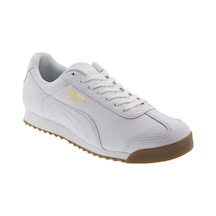 Puma Roma Classic Gum Erkek Beyaz Spor Ayakkabı 366408-01 Beyaz