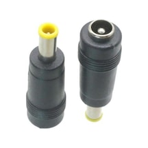 5.5x2.5 Mm Dc Dişi - 5.5x3.0 Mm Samsung Uyumlu Dc Erkek Uç Çevirici