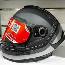 Mt Thunder 4 Sv R25 C2 Full Face Motosiket Kaskı Siyah - Gri