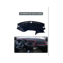 Hyundai İ20 2014-2020torpido Koruma Halısı Gri Kenar