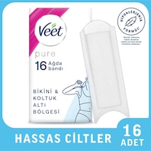 2 Adet Veet Ağda Bandı Bikini & Koltuk Altı 16'lı