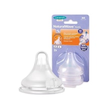 Lansinoh Natural Wave Biberon Emziği Orta Akış 2li