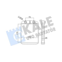 Dacia Logan Kalorifer Petegi 1.5 Dci 2013-2020 Kale 355110