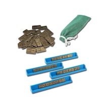 Star Zamak Metal Büyük Boy Domino Taşı Star Zamak Metal Büyük Boy Domino Taşı