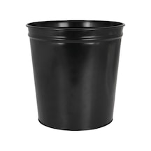 Mimaks Çöp Kovası Metal Siyah D-1