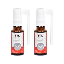 İmuneks Farma D3K2 Sprey Vitamin D3, Vitamin K2 içeren Takviye Edici Gıda 20 ml x 2 Adet