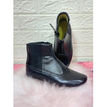 Fiyra Mest GRD Kalın Hakiki Deri Fermuarlı Lastikli İçi Miflonlu AYKMST-00000005