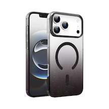 Newface Apple İphone 17 Pro Max Glossy Magsafe Kapak - Siyah