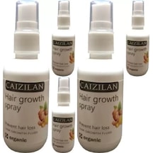 Hubrendy Sh Caizilan Hair Growth Spray 5 Adet Zencefil Özlü Saça Boyut Spreyi 50 Ml