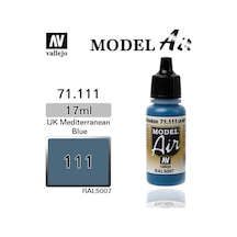 17 Ml. Usaf Light Blue Model Air Serisi Maket Boyası, Vallejo 71111 Standart