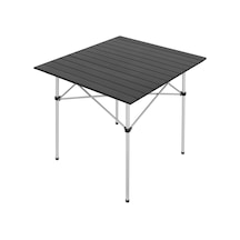 Alüminyum Katlanabilir Kamp Ve Piknik Masası - Omuz Askılı Taşıma Siyah Alüminyum Katlanabilir Kamp Ve Piknik Masası - Omuz Askılı Taşıma Siyah