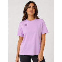 Umbro Season Lila Pamuklu Kadın Spor Tişört - Vf0510