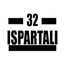 32 Ispartalı Araba Sticker 17x17 Cm Siyah