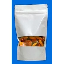 Pencereli Beyaz Kağıt Doypack 20x30 250 Adet