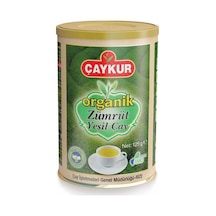 Çaykur Organik Zümrüt Yeşil Çay Teneke 12 x 125 G