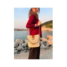 Bolca Emek Hasır Ee Emeği Kadın Günlük Çanta Bej - 921773088 Bej - 921773088 Bej