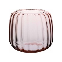 Pasabahce Rose Ripples Vazo 22.7x27 Cm Pembe