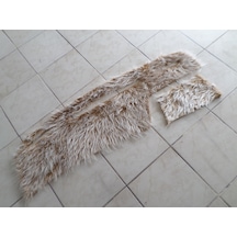 Tempra Tipo Uyumlu Torpido Örtüsü Peluş Kumaş Beyaz - Kahverengi Tempra Tipo Uyumlu Torpido Örtüsü Peluş Kumaş Beyaz - Kahverengi