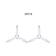 Metal 2 Adet 2-2/4/8 Adet Yatak Çarşafı Bağlantı Elemanları Üçgen Yatak Çarşafı Kli Klipler Elastik Jartiyer Ev Gereçleri 47128573