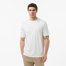 Nautica Erkek Krem Regular Fit T-shirtdüzv65359t