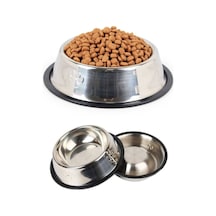 Paslanmaz Çelik Mama Kabı 22 CM
