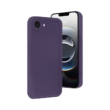 Newface Apple iPhone Uyumlu 16e Kılıf Viera Silikon - Mor Diğer