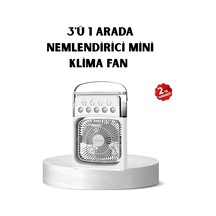 Usb Bağlantılı Taşınabilir Mini Klima Fan 500ml Su Hazneli Ve Sessiz Çalışma - Hs08378648-5 Renkli