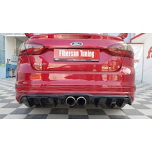 Ford Focus 3 Sedan Arka Tampon Eki------fibersan Tuning