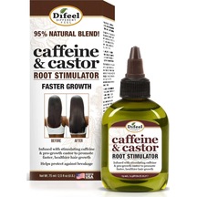 Difeel Caffeine & Castor Saç Bakım Solüsyonu 75 ML
