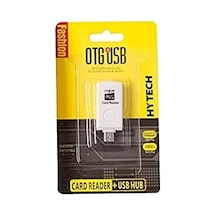 Hy-usbc8 Beyaz 3.1 To Otg+usb+tf Çevirici