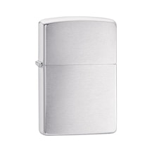 Zippo Çakmak 200 Classic Brushed Chrome Lighter. Klasik Fırçalama