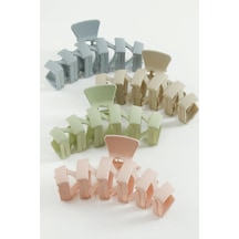 Zikzak Renkli Mandal Toka 11 Cm Çok Renkli