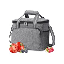 Erkekler Ve Kadınlar İçin Yalıtımlı Öğle Yemeği Çantası, Isı Yalıtımlı Sızdırmaz Astar, Kolay Taşıma İçin Ayarlanabilir Omuz Askısı, Ofis Çalışmaları İçin Büyük Kapasite --