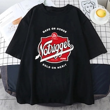 Tarzsokak Beyaz Tee No-tetik Grafik Baskı -gömlek Ropa Mujer Siyah