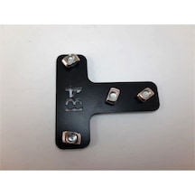 Brk Sigma Profil Uyumlu Sigma Profil Dikey Sabitleme Metali + Montaj Vida Ve Somunları