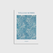 William Morris Blue Marigold Çerçevesiz Poster Duvar Dekorasyonu Pn11p139