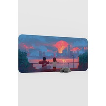 Akira Anime V2 - 90x40 Xxl Gaming Kauçuk Kaymaz Taban Mouse Pad Fare Altlığı