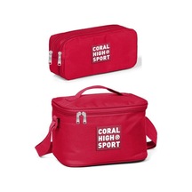 Coral High Sport Kırmızı Beslenme Ve Kalem Çantası Okul Seti