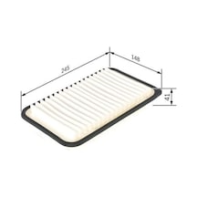 BOSCH F026400341 Hava Filtresi Agila 08- 1.0 1.2 / Splash 08- 1.0 1.2
