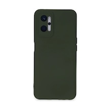 Realme 9i 4g Uyumlu Kılıf Nano İçi Kadife Silikon - Koyu Yeşil