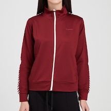 Hummel Zip Genevas Kadın Bordo Ceket Bordo