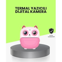 Termal Baskı Özellikli Çocuk Kamerası 1080p Video Destekli Çok renkli