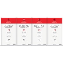 Deotak Classic Unisex Krem Deodorant 35 ML x 4