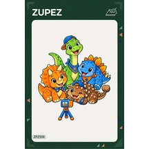 Zpz559 Dino Sınıf Fotoğrafı Ütüyle Uygulanabilir Transfer Baskı - 911529622