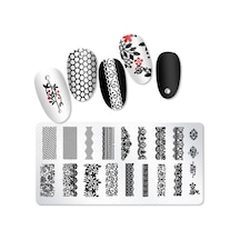 Pop Beauty Nail Art Stampa Plakası Stamper Desen Baskı Paleti Tyc00405666805