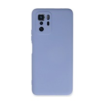 Xiaomi Poco X3 Gt Kılıf Nano İçi Kadife Silikon - Lila 0.2M-Çok Renkli