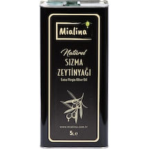 5 L Teneke Natürel Sızma Zeytinyağı